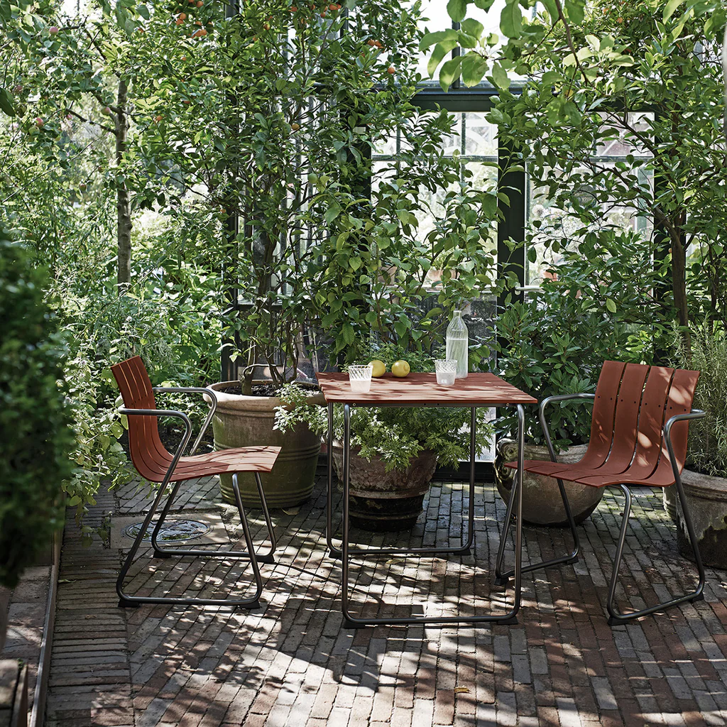 Ocean Table | Burnt Red | 2 pers. | by Jørgen & Nanna Ditzel - 画像 (3)